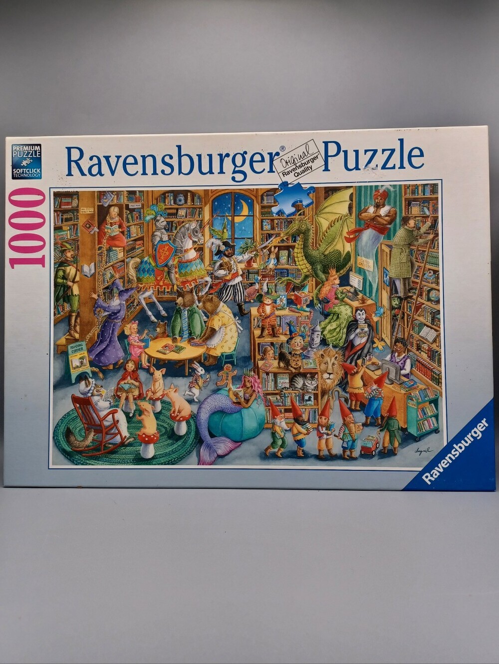 Ravensburger Midnight at the Library Puzzle Complete